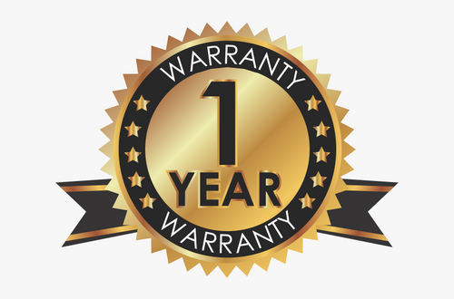 1 Year Warranty